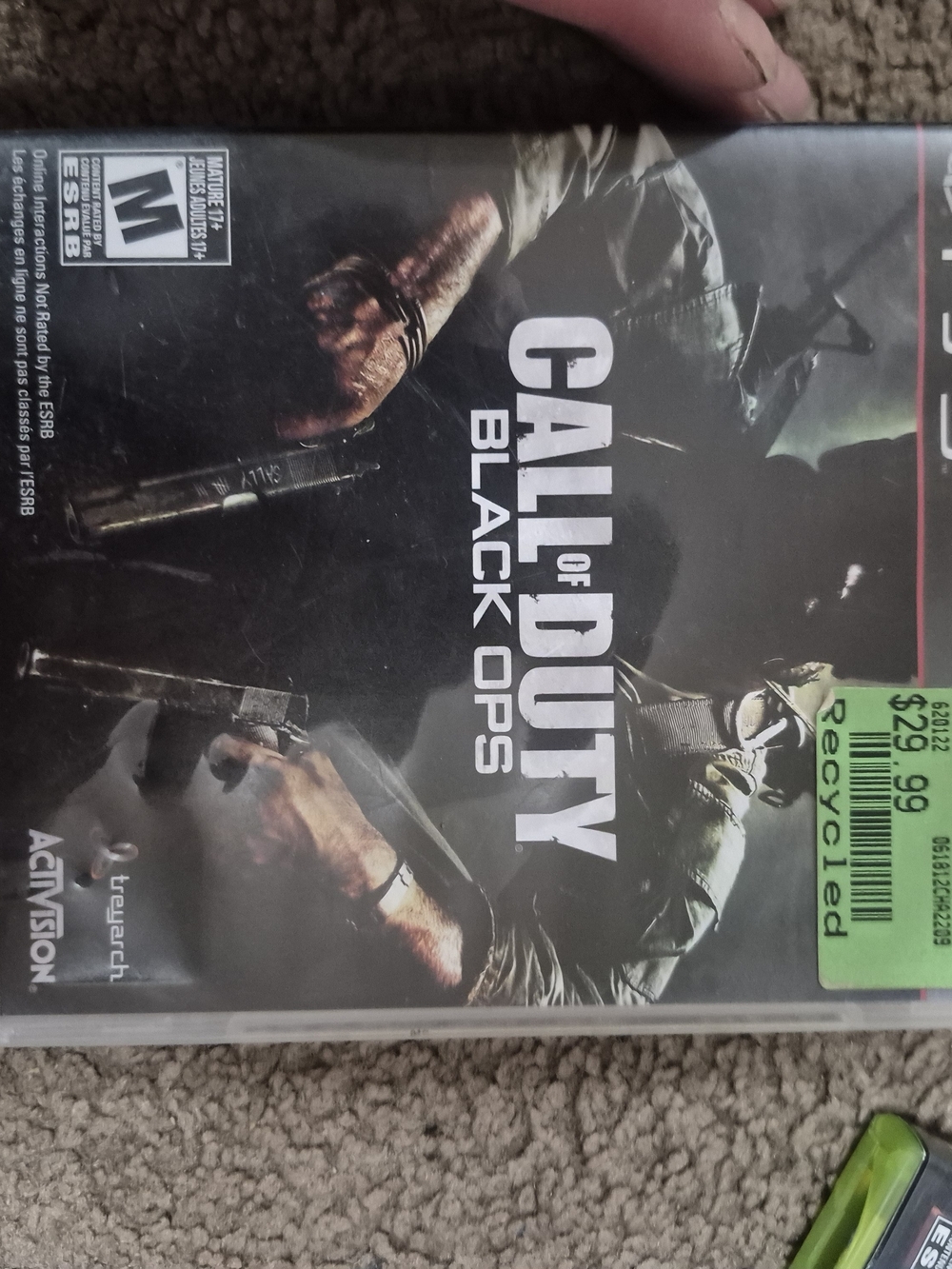 Call of Duty: Black Ops - Black Video Game Case by Activision